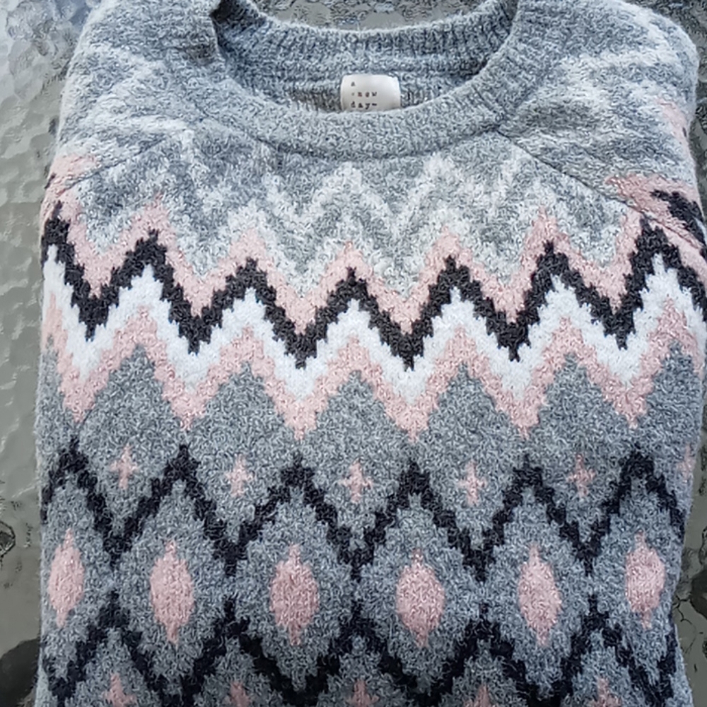 A New Day Fairisle Soft Pullover Sweater